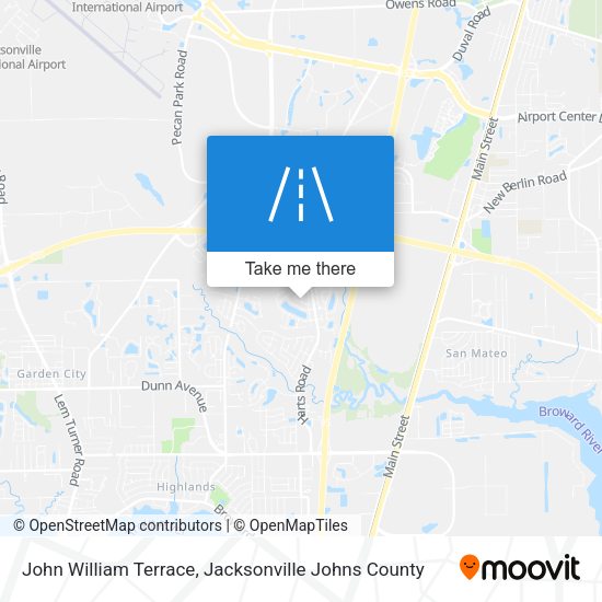 Mapa de John William Terrace