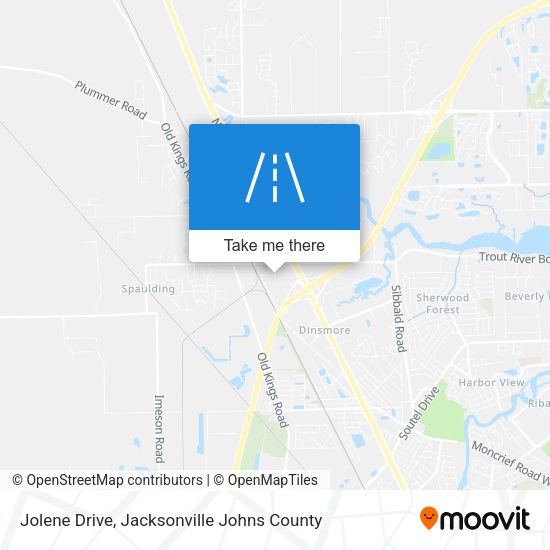 Jolene Drive map