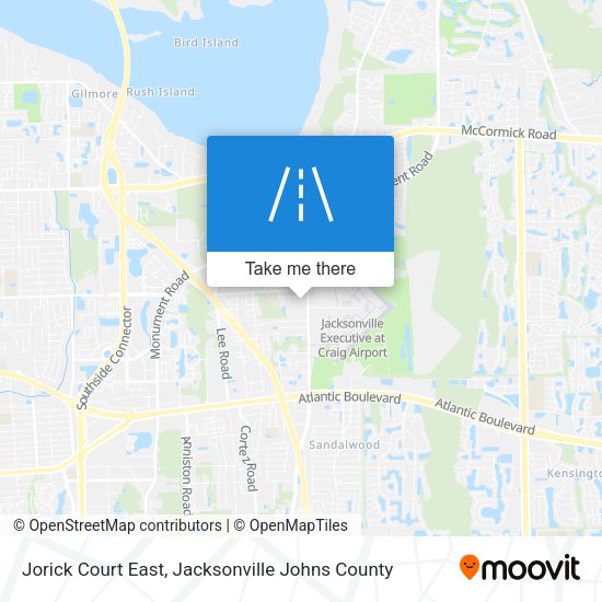Jorick Court East map