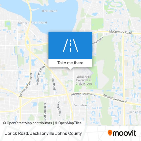 Mapa de Jorick Road
