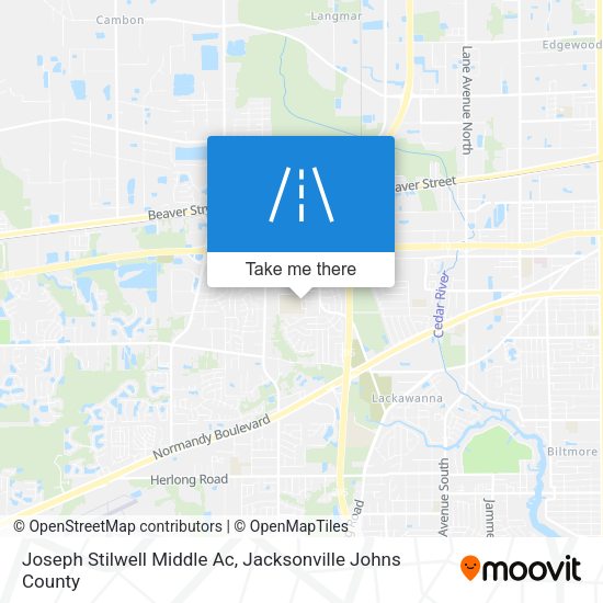 Joseph Stilwell Middle Ac map