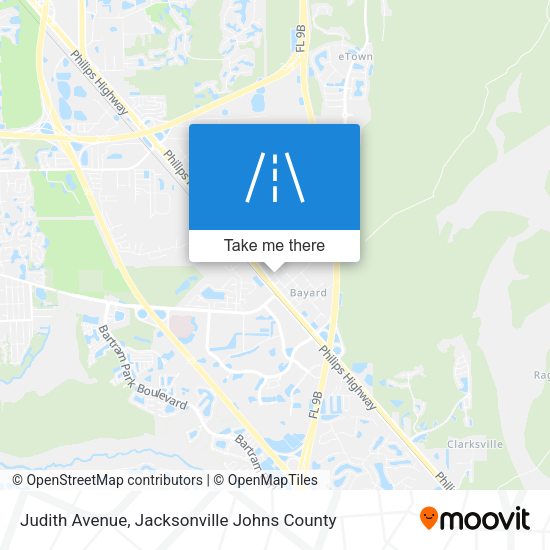 Judith Avenue map