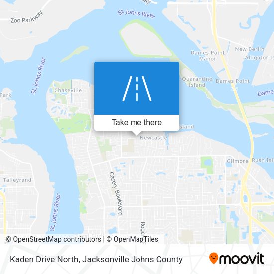 Kaden Drive North map