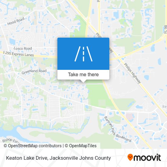 Keaton Lake Drive map