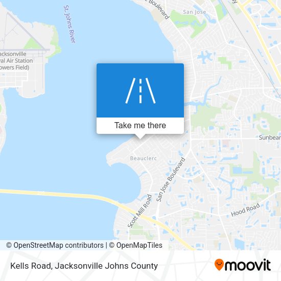 Mapa de Kells Road