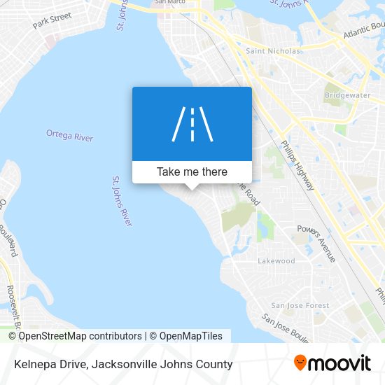 Kelnepa Drive map