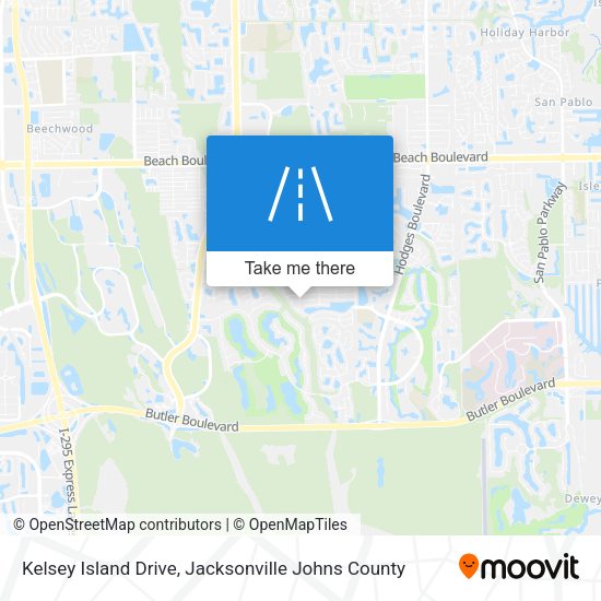 Kelsey Island Drive map