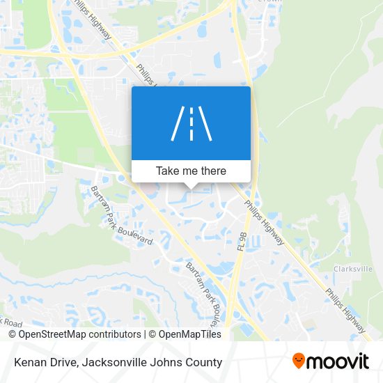 Kenan Drive map