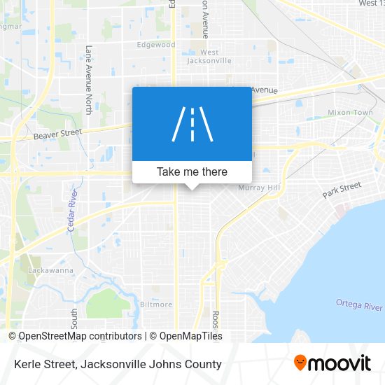 Kerle Street map