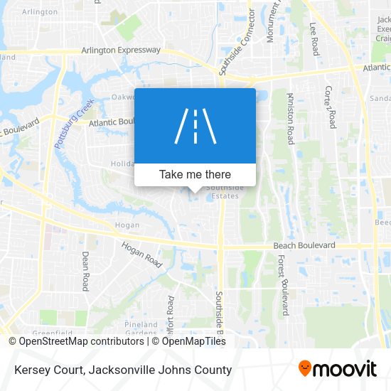 Kersey Court map