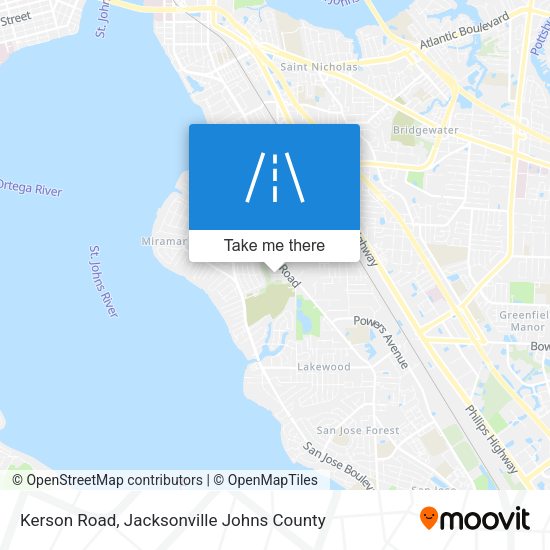 Mapa de Kerson Road