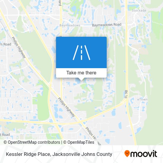 Kessler Ridge Place map