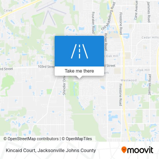 Kincaid Court map