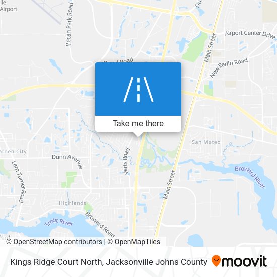Kings Ridge Court North map