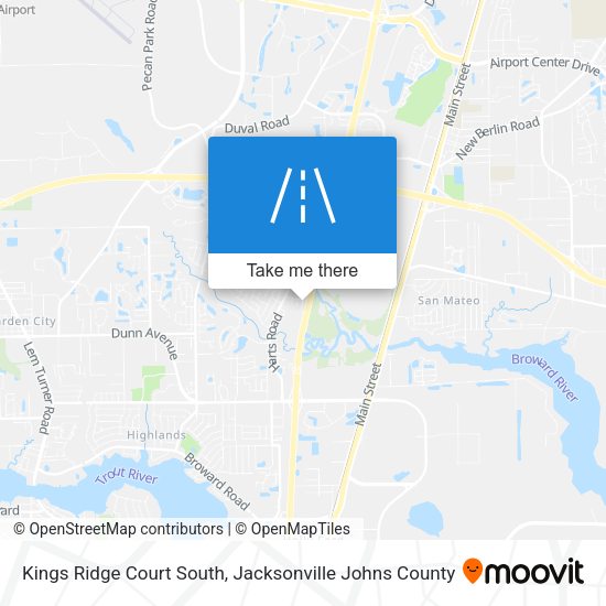 Kings Ridge Court South map