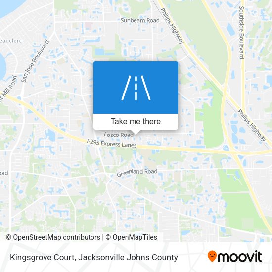 Kingsgrove Court map