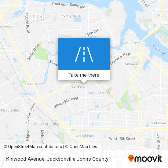 Mapa de Kinwood Avenue