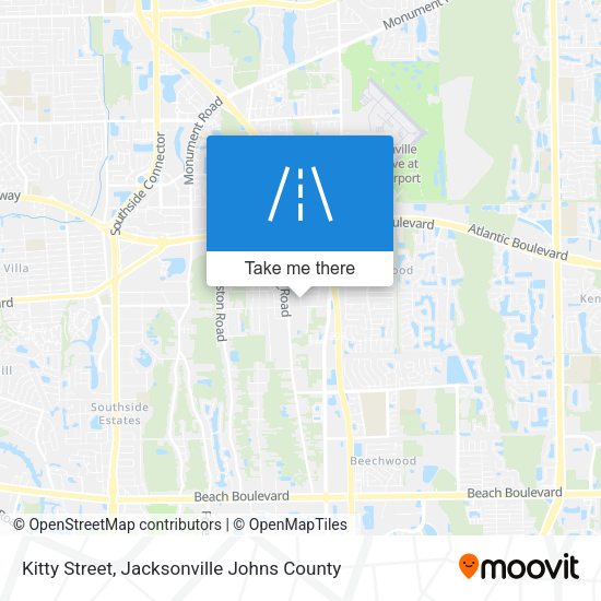 Kitty Street map