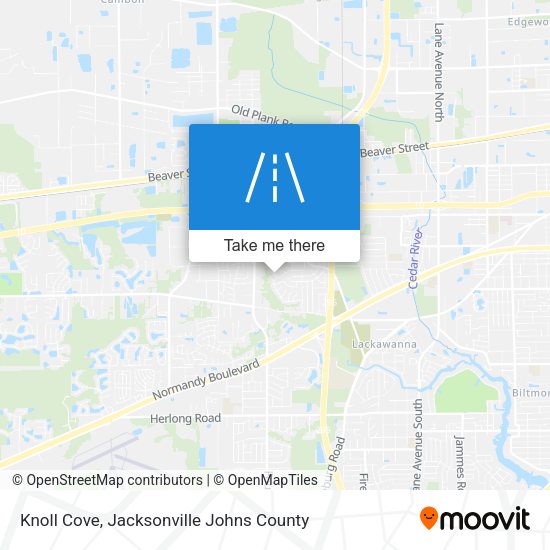 Knoll Cove map