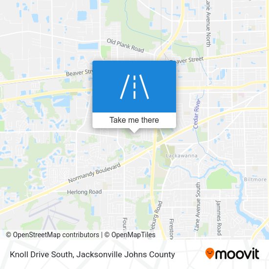 Mapa de Knoll Drive South