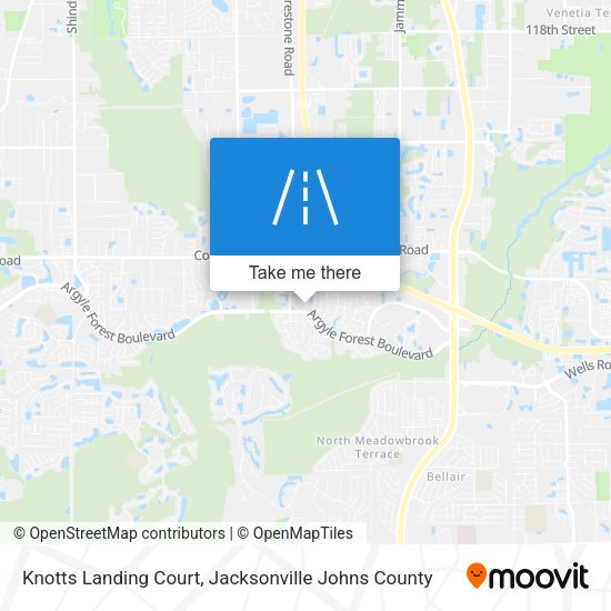 Knotts Landing Court map