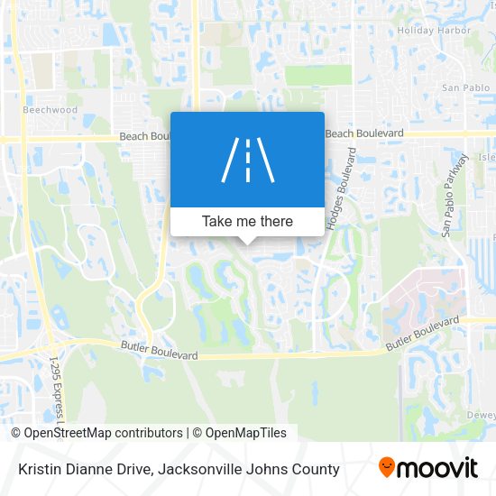 Mapa de Kristin Dianne Drive