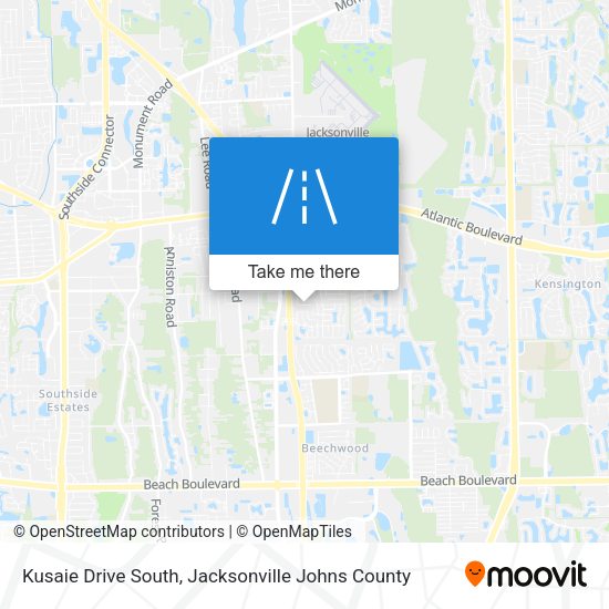 Mapa de Kusaie Drive South