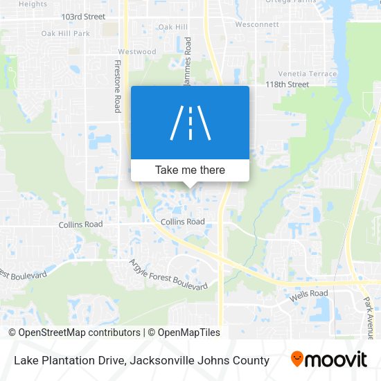 Mapa de Lake Plantation Drive