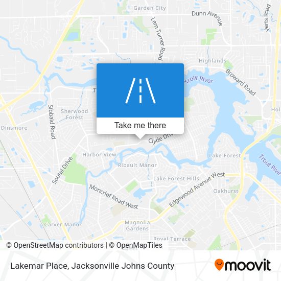 Lakemar Place map