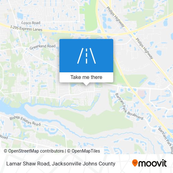 Mapa de Lamar Shaw Road