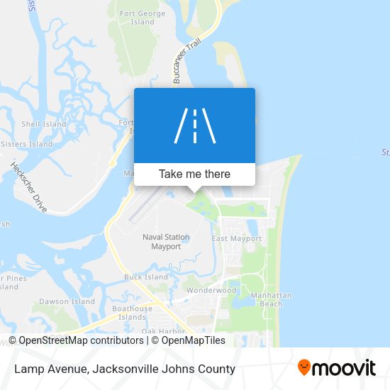 Mapa de Lamp Avenue