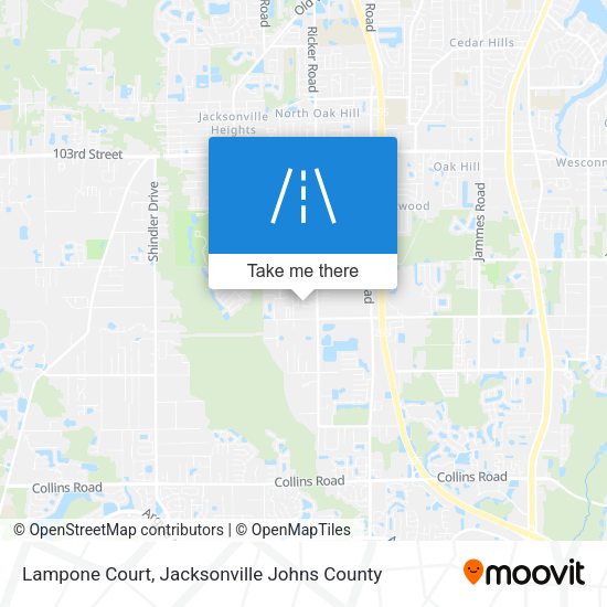 Lampone Court map