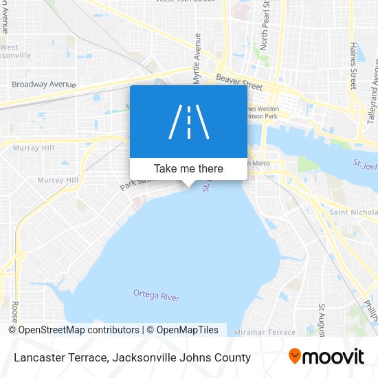 Mapa de Lancaster Terrace