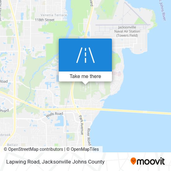 Mapa de Lapwing Road