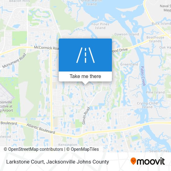 Larkstone Court map
