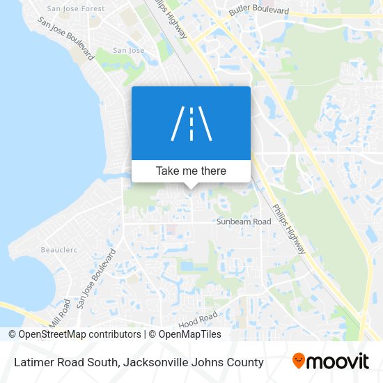 Latimer Road South map