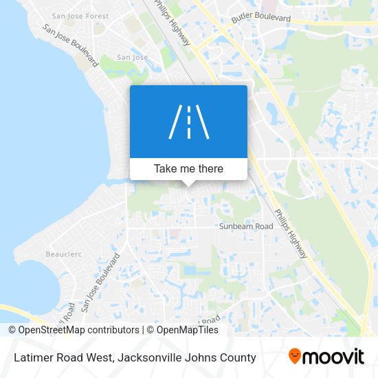 Mapa de Latimer Road West