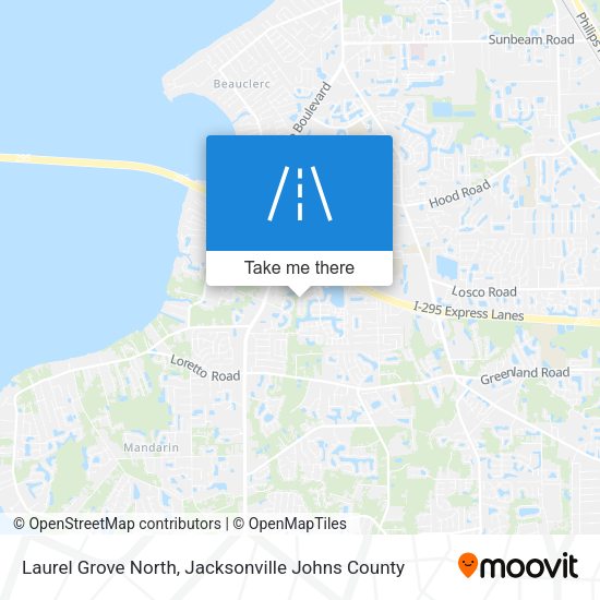 Laurel Grove North map