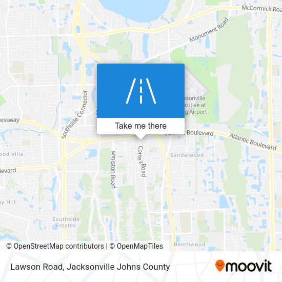 Lawson Road map