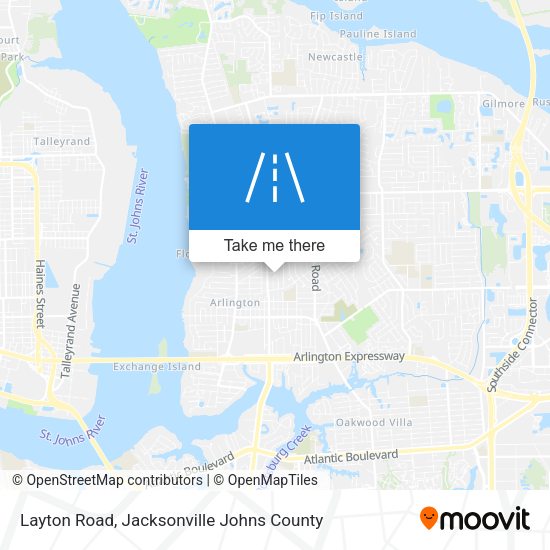 Layton Road map