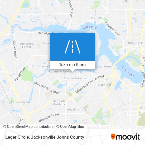 Mapa de Leger Circle