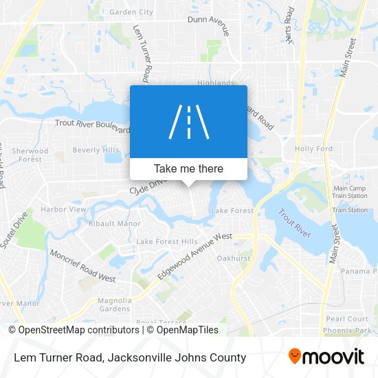 Lem Turner Road map