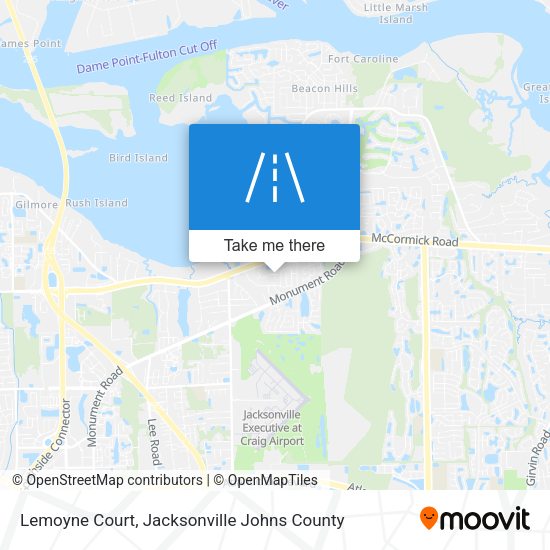Lemoyne Court map
