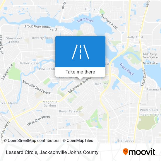 Mapa de Lessard Circle