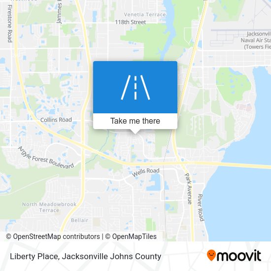 Mapa de Liberty Place
