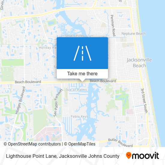 Mapa de Lighthouse Point Lane