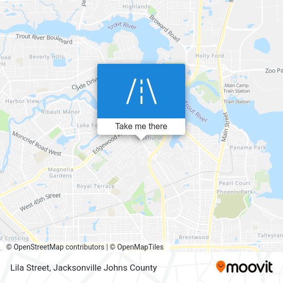 Mapa de Lila Street