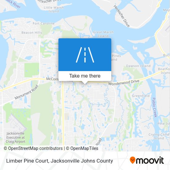 Mapa de Limber Pine Court