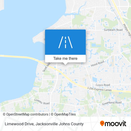 Limewood Drive map