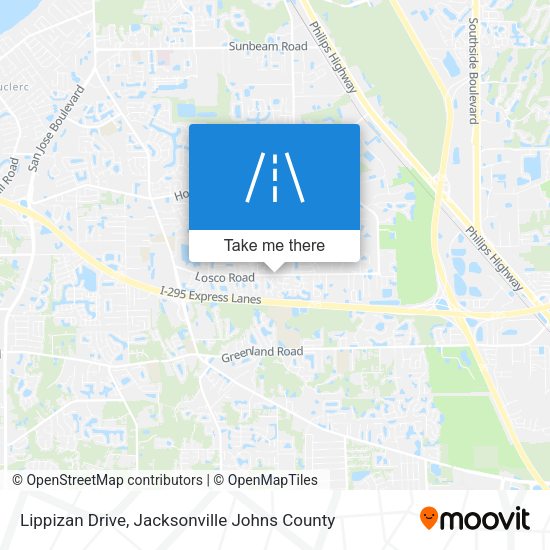 Lippizan Drive map